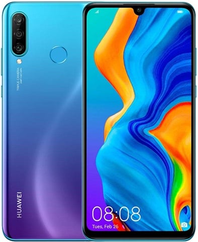 Huawei P30 Lite Dual Sim 4GB+128GB Peacock Blue, Unlocked B - CeX (UK ...